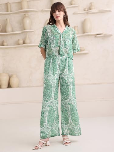 Image of PURVAJA Women's Maxi Co-Ords (Razy-009-010)