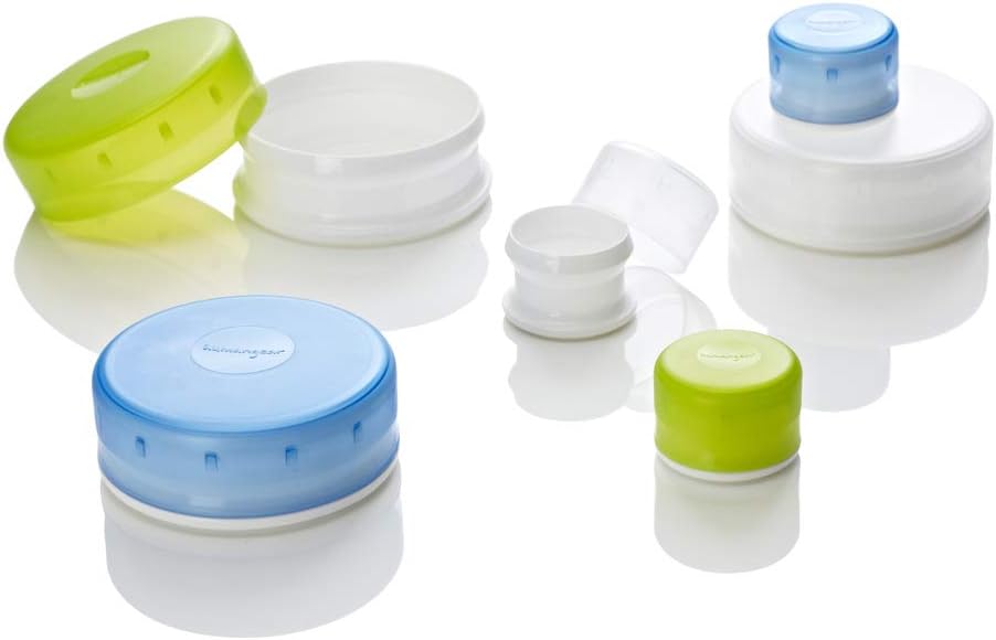 Humangear HG0210 GoTubb, Clear/Green/Blue, Small, 3 Count (Pack of 1)
