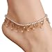 BeOne®Fashin Delicate Womens Beach Foot Pearl Bead Jewelry Sandal Anklet Chain Tassel