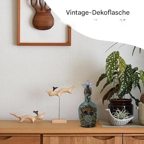 Bouteilles décoratives pour la pièce objet esthétique résine salon