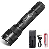 3 Modi: High, Low, Strobe, geeignet für mehrere Anwendungen in verschiedenen Situationen. Drücken Sie leicht die Endtaste, um den Modus zu ändern. Die Taschenlampe hat keine Speicherfunktion. Langlebig sorgt für einen sorgenfreien Einsatz zu Hause und im Freien.