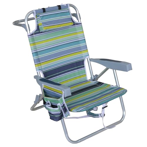 Chaise de pêche réglable et pliable pour vos week-ends de détente au bord de l'eau en famille