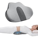 ROYALAY Lumbar Support Pillow for Sleeping, Elevated Lower Back Pillow for Bed, Ergonomic...