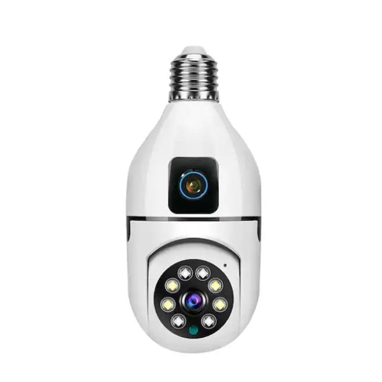 OneXsale 360° WiFi Bulb CCTV | Dual Camera Combo | 1080P HD | Motion Detection | 4 Channel Security Set 4