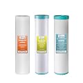 iSpring F3WGB32BMKS 4.5” x 20” 3-Stage Whole House Water Filter Replacement Pack, Reduces Sediments, Chlorine, Hydrogen Sulfide, Chloramine, PFAS, Heavy Metals, Iron, Manganese, Fits WGB32B-MKS