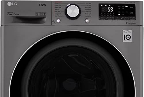 Lg WM3555HVA 24 Inch Smart Front Load Washer/Dryer Combo thumb #5