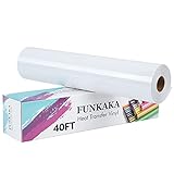FUNKAKA White HTV Heat Transfer Vinyl Ro...