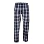 Navy/Silver Plaid