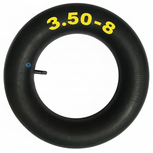 Potreba Inner Tube 3.50-8 with TR13 Straight Valve for Wheelbarrow Garden Cart and Sack Barrow Tyres - Butyl Rubber 14 Inch Size 8 Inches Rim