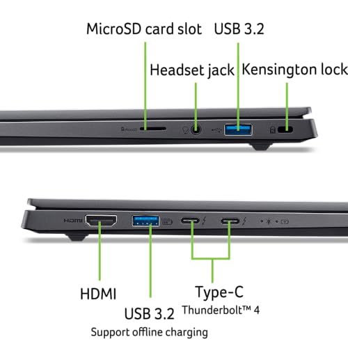 Acer Swift X 14 Laptop 14.5" OLED Touch Intel Core Ultra 9 miniatura 2