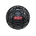 Deep Tissue Massage Ball by 4KOR Fitness, For Trigger Point, Myofascial Release, Increased Mobility and Self Therapy (1 Black)