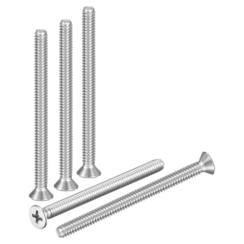 DTGN Vis Tête Plate Phillips #10-24x2-1/2 Inox 304 6pcs