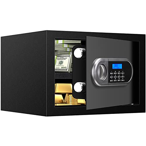Home Safe Fireproof Waterproof, Digital Security Safe Box With Combination Lock And Removable Shelf, Fireproof Document Safe For Home Money Firearm Medicines (20Md-6) #TOP20