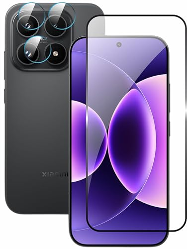 Image of Premium Tempered Glass Screen Protector Compatible for Xiaomi 17 | with Camera Lens Protector - Case Friendly, Anti-scratch and Bubble free installation kit
