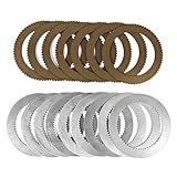 FIWARY ATC400 ATC700 Transfer Case Frictions & Steel Plates Set ATC400/ATC700 E90, E91 for Transfer Case Frictions Replace