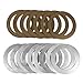 FIWARY ATC400 ATC700 Transfer Case Frictions & Steel Plates Set ATC400/ATC700 E90, E91 for Transfer Case Frictions Replace