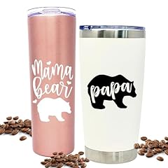 Mama Bear and Papa Bear 20 oz Gift Set