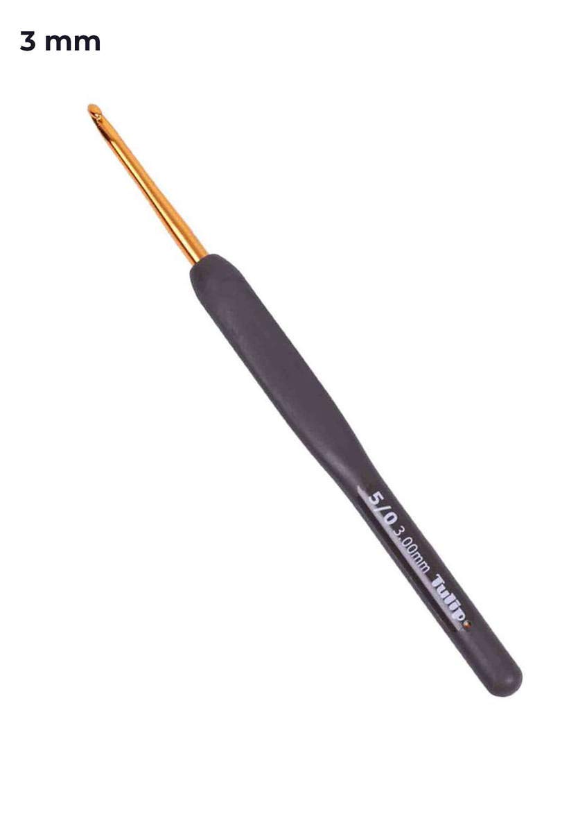 Image secondaire de Tulip Crochet Hook, Black, Gold, Taille unique