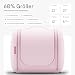 VanLindson Kulturbeutel 8 Liter zum Aufhängen, Kulturtasche für Damen, Herren und Kinder, Große Reise Kosmetiktasche Organizer, Waschtasche mit Spiegel, Makeup Bag Waschbeutel, Rosa