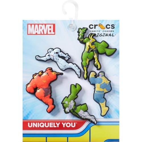 Image of Crocs Jibbitz DC /Marvel Super Hero Shoe Charm Packs