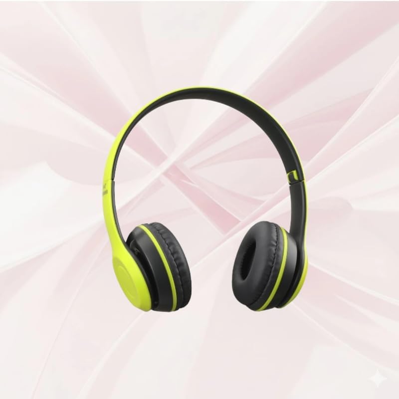 P47 Wireless & Wired iC05 Headphone with Mic & Micro Sd Card Slot Bluetooth Headset-image-43