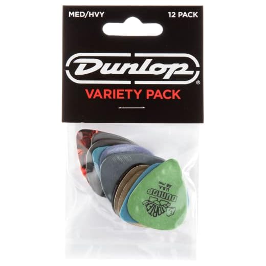 DUNLOP - PVP102 MED/HEAVY VARIETY PACK (BUSTA DA 12 PLETTRI)