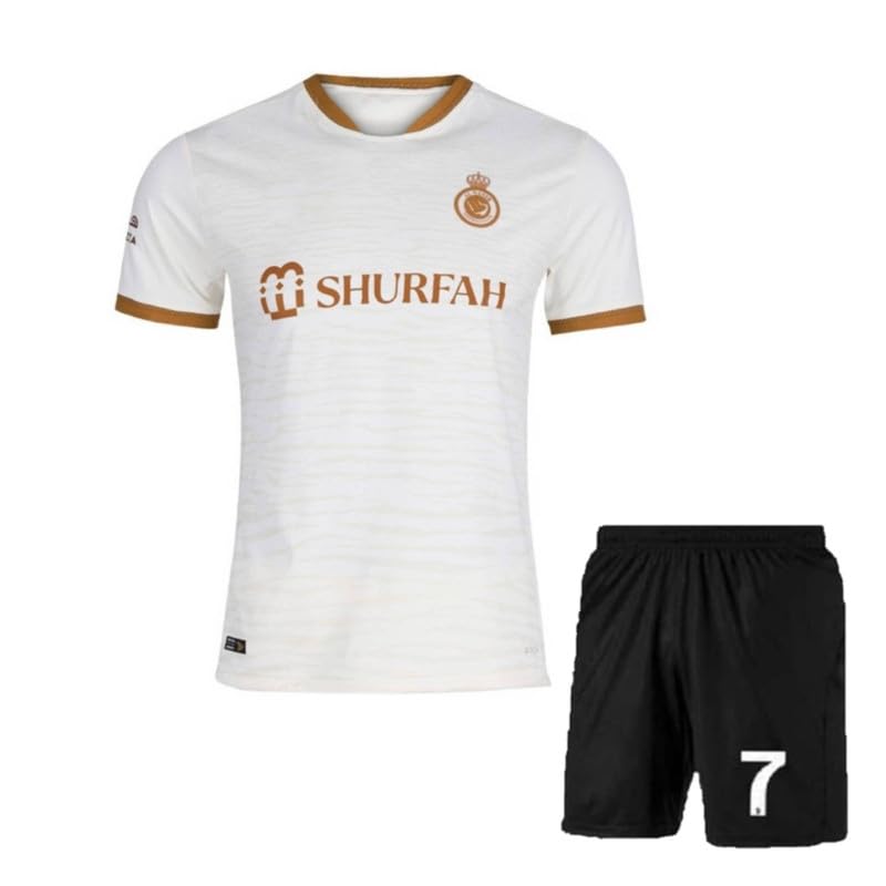 Image of Ronaldo 7 Jersey with Shorts for (Kids,Boys & Men)