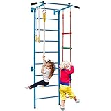 Divertissement pour toute la famille - Notre échelle ont suédoise a une capacité de charge élevée et peuvent être utilisées par les adultes comme par les enfants. Les anneaux peuvent supporter jusqu'à 50 kg, le timon jusqu'à 100 kg et l'échelle jusqu'à 200 kg.