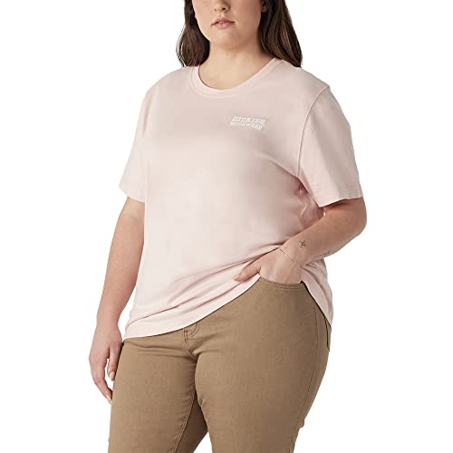 Dickies camiseta para mujer plus de estilo workwear heavyweight con estampado gráfico original 2