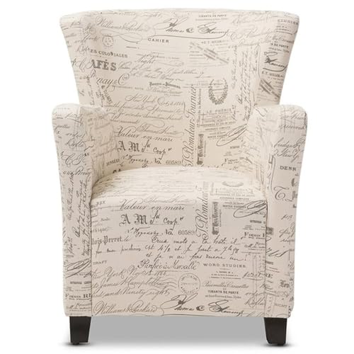 Sillón Contemporáneo Tela Diseño Blanco miniatura 3