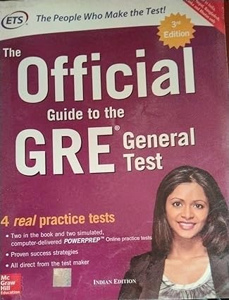 The Official Guide To The GRE General Test (Second Hand & Used Book) (S) Paperback