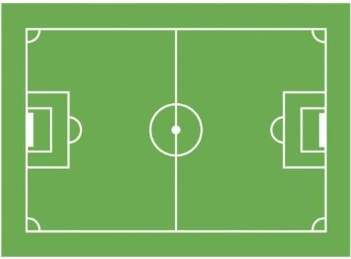 Dekoback Gateau Aufleger Terrain De Football 1er Pack 1 X G Carton Amazon Fr Epicerie