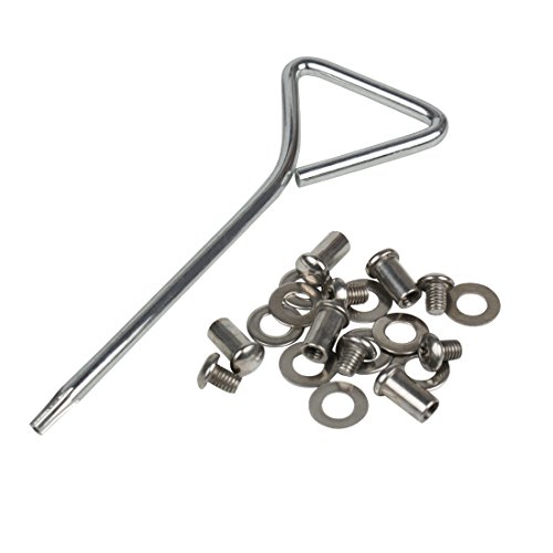 Andux Land Screwdriver and Washers Set Balisong with Screws CS/PJ-01