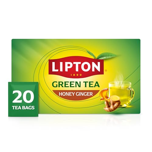Lipton Honey Ginger Green Tea Bags