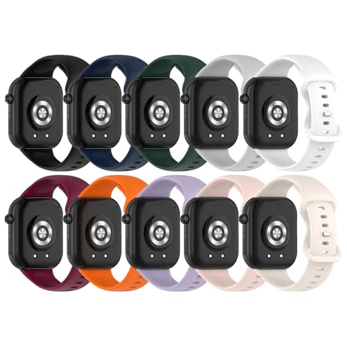 ExtraFortunato Replacement Bands Compatible with Honor Choice Rossini 2i, Soft Silicone Straps for Honor Choice Watch 2i (H (Pack of 10))