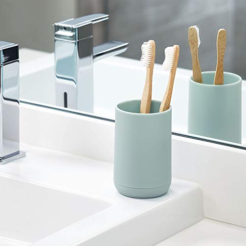 iDesign Acessórios de banheiro Cade, azul-piscina macia
