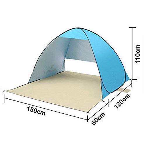 Carpa Familiar Pop Up para Camping, 2-3 Personas miniatura 3