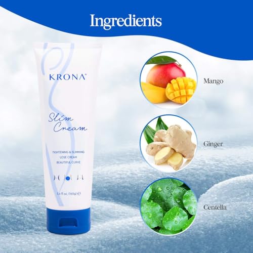 Krona Belly Firming Cream For Tightening And Cellulite: Krona Naturals B Flat Belly Firming Cream For Stomach & Thighs & Butt thumb #4