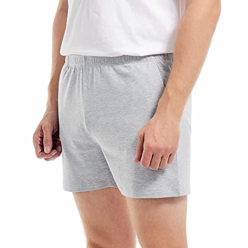 Image of AIMPACT Men's 4 inch Inseam Sleep & Lounge Pajama Shorts with Pockets