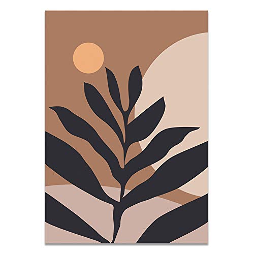 Toiles abstraites fleurs modernes 40x60 triptyque tableau mural salon chambre