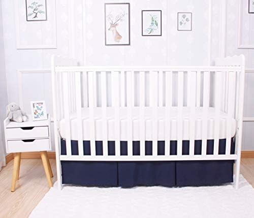 CaSaJa Classic Microfiber Crib Skirt 