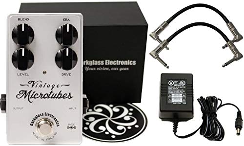 Darkglass Vintage Microtubes Bass Overdrive w/Power Supply and Patch Cables