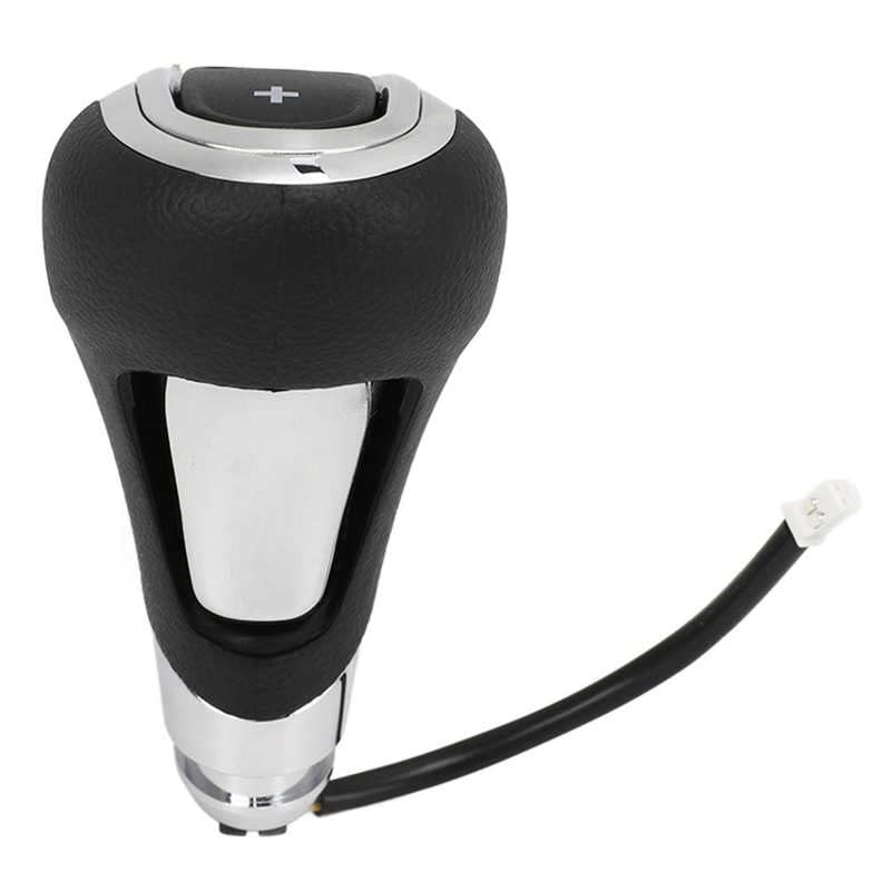 XHIKOWAT Perilla de Palanca de Cambios Automática ,Repuesto de Superficie Lisa para Encore AT Mokka ,Interior Dinámico ,Negro
