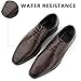 Hitmars Zapatos de Vestir Hombre Zapatos Oxford Derby Hombre Cordones Brogue Caballero Traje Boda Marrón N2 EU41 Imagen de Hitmars Zapatos de Vestir Hombre Zapatos Oxford Derby Hombre Cordones Brogue Caballero Traje Boda Marrón N2 EU41