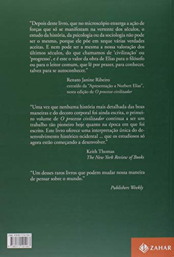 O processo civilizador 1: Uma história dos costumes