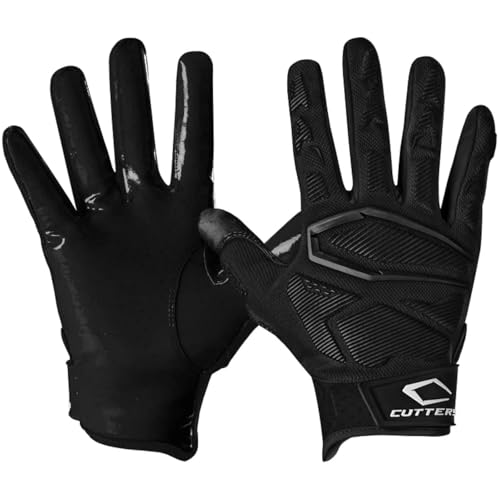 Cutters Gamer Padded Football Glove. All Purpose...