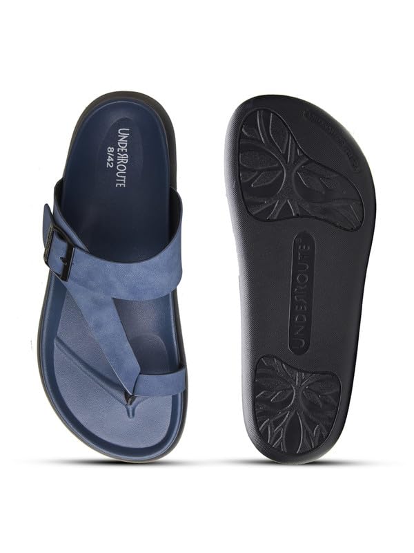 Image of UNDERROUTE mens Underroute Urgh 05 Stylish Durable Soft Footbed Synthetic Casual Sandals for Men Sandal