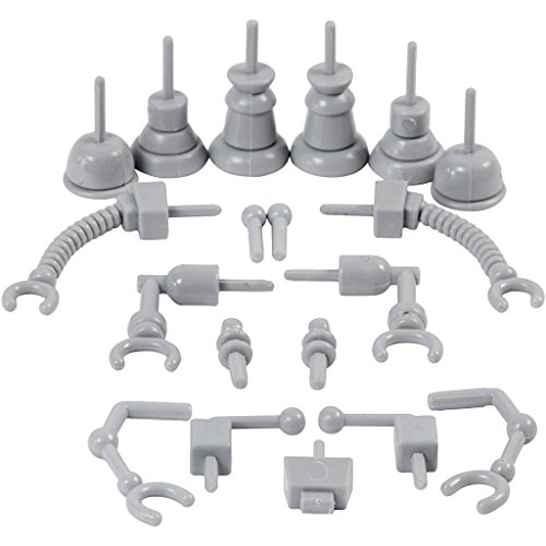 Creativ Company Robot Parts Gray 19st.