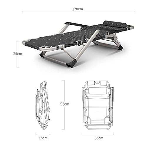 Chaises longues de loisirs robustes avec structure heavy duty - 4