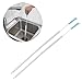 Produktbild Flexible Drain Reinigungsbürste, 2 StücK Nylon Schlauchbürste, 71cm Flexible Sink Überlauf Drain Unblocker Reinigen Bürsten Reinigungsmittel Küche Werkzeug (Blau)